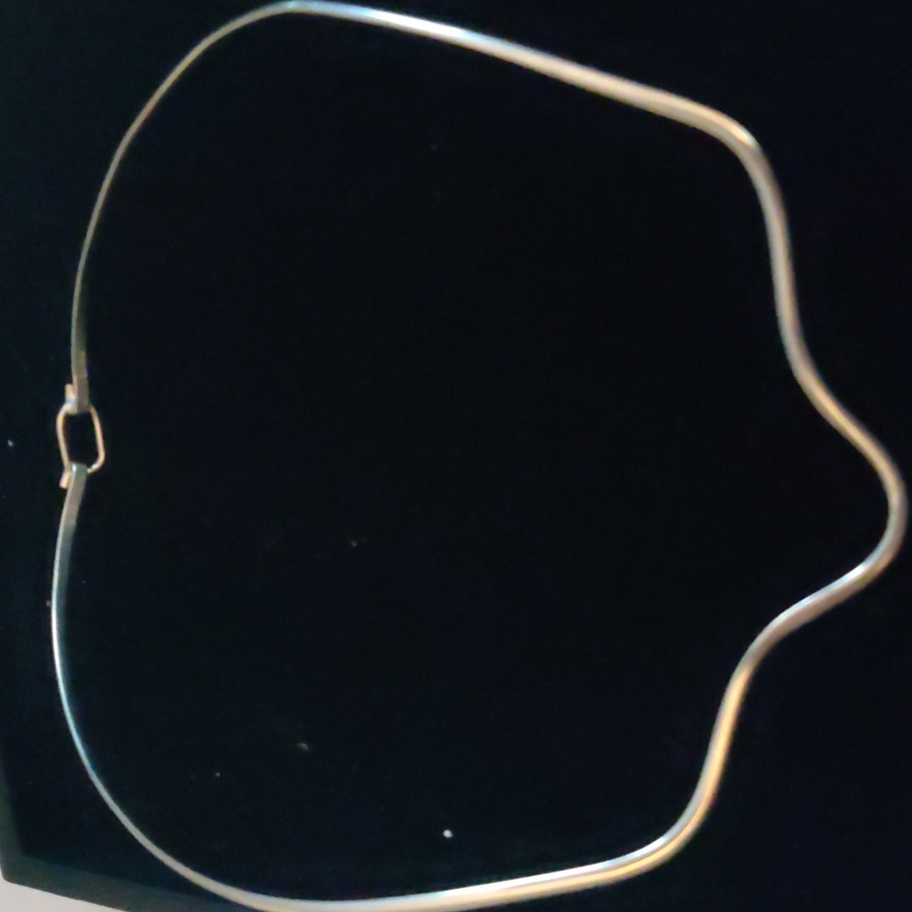 Silver necklace
